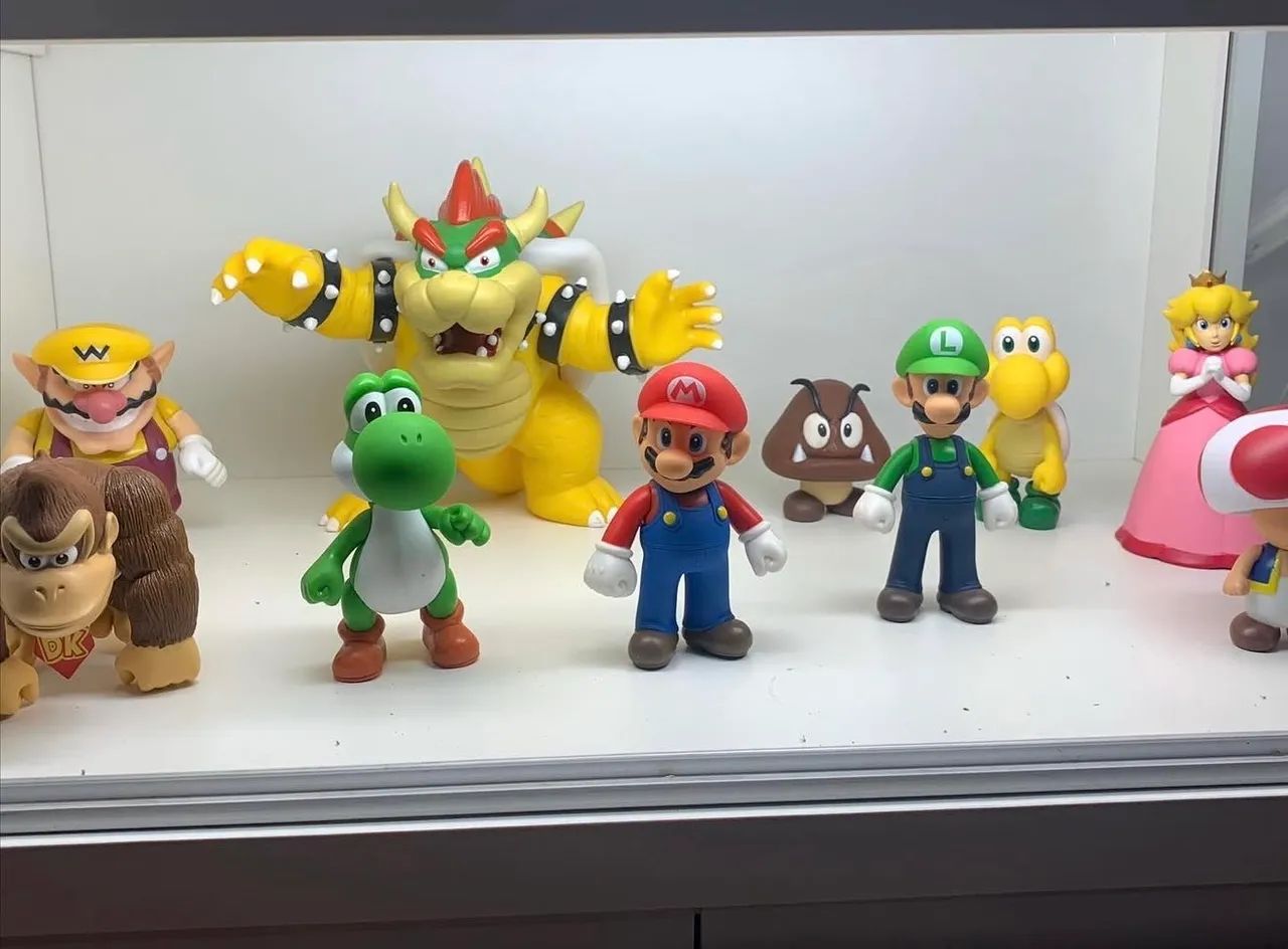 Set de Bonecos do Mario 