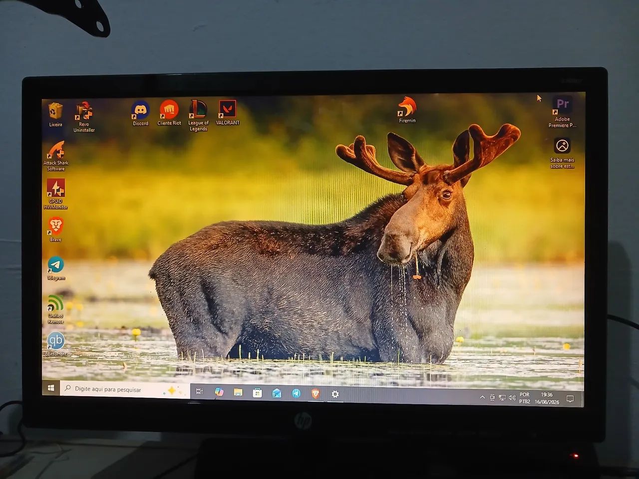 monitor hp 18,5 polegadas - Foto 2