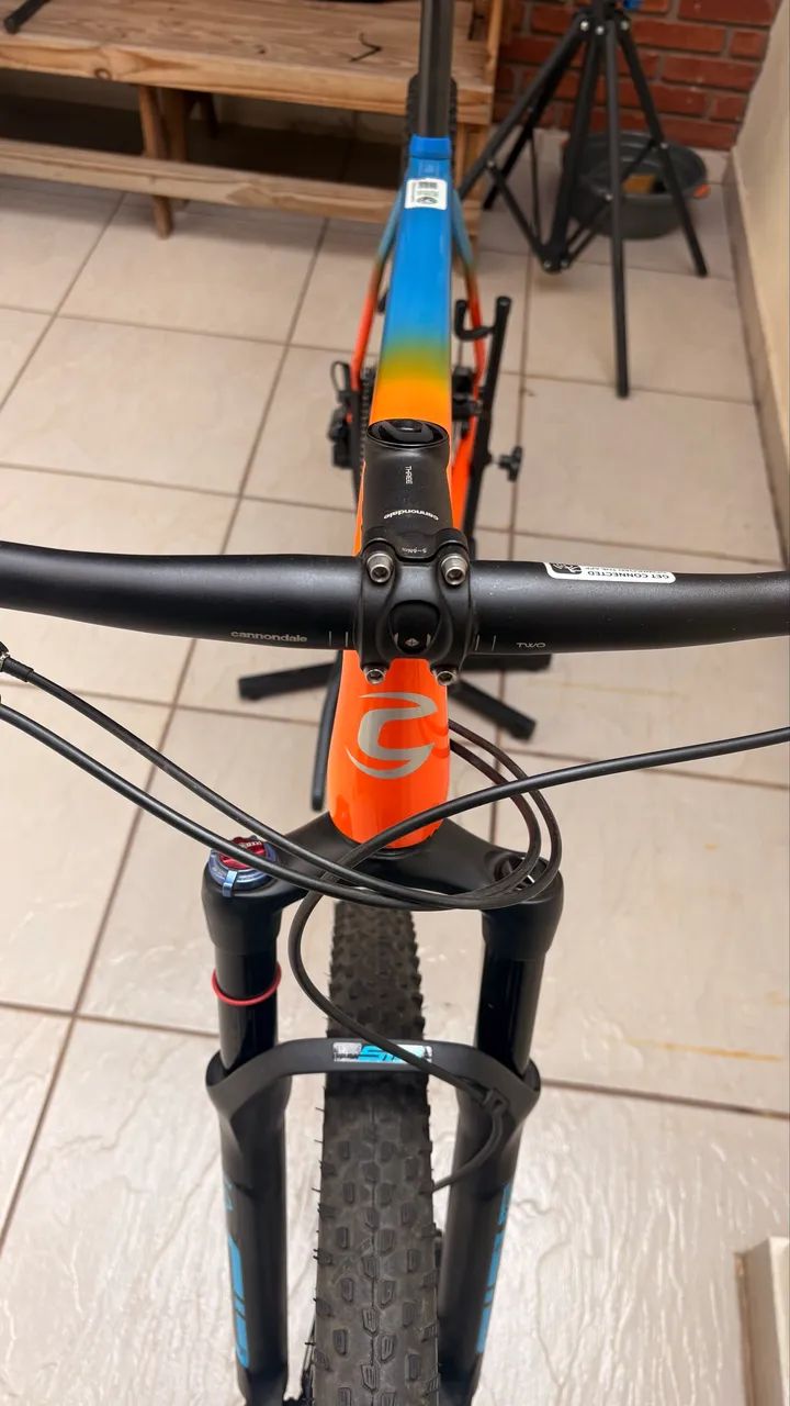 Bicicleta Cannondale FSi Carbon Com Sid Brain Carbono XL  - Foto 3
