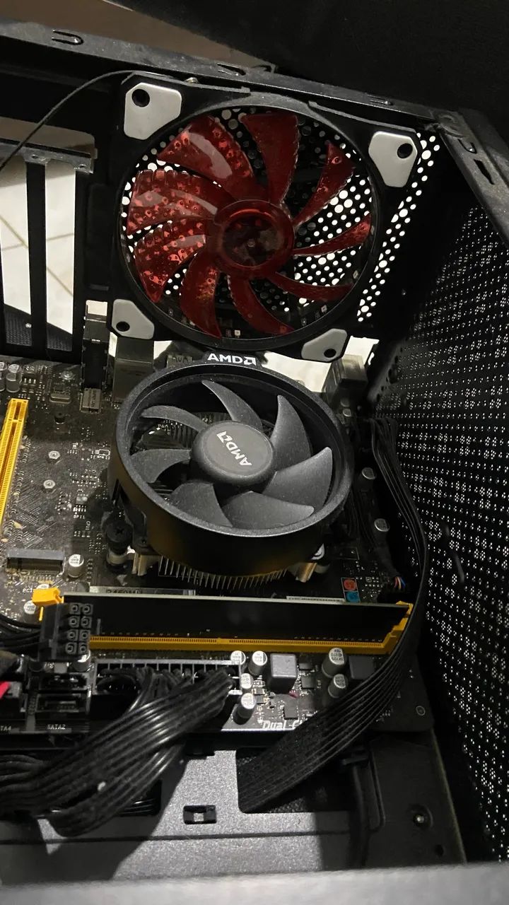 b450m placa mae pc gamer roda tudo - Foto 4