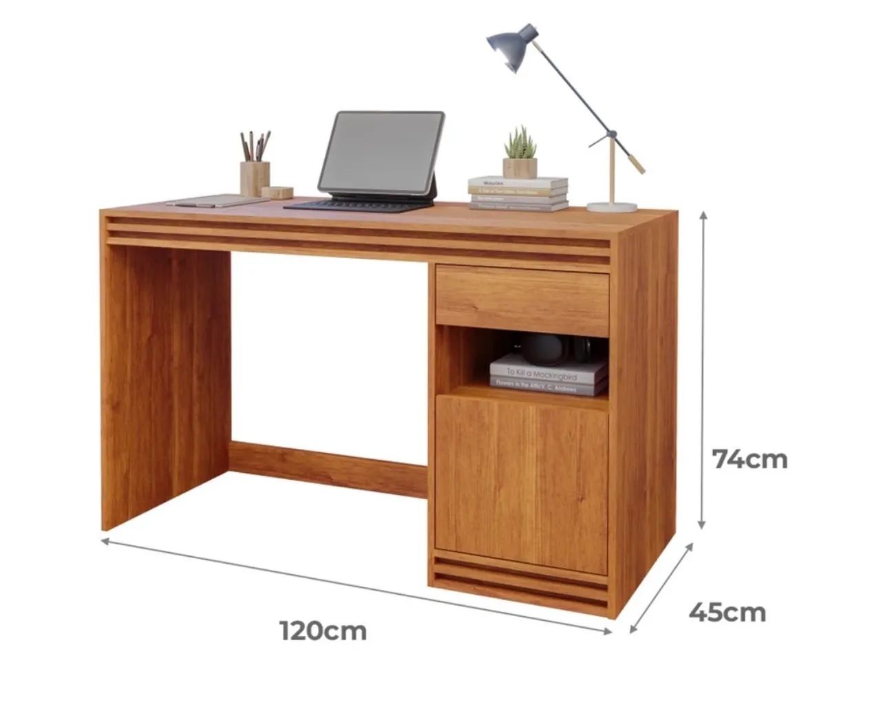 Escrivaninha nova 100% MDF disponível  - Foto 3