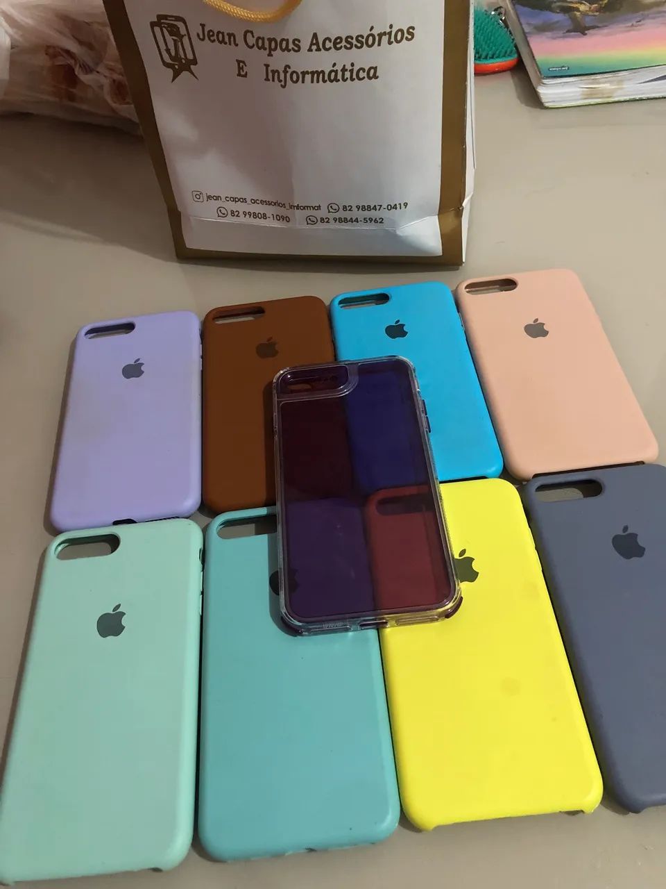 Capas IPHONE 8 plus TODAS NO PRECINHO!!! - Foto 3