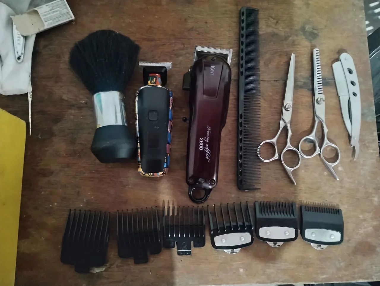 Kit completo de cortar cabelo 