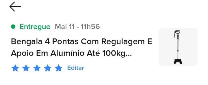 Bengala 4 pontos com regularem  - Foto 2