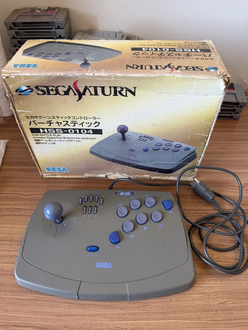 Sega Saturno Japonês + Arcade - Foto 3