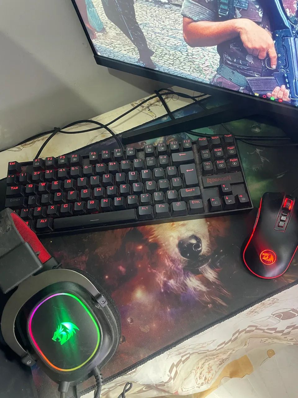Kit Gamer (Mouse, teclado e Fone) - Foto 2
