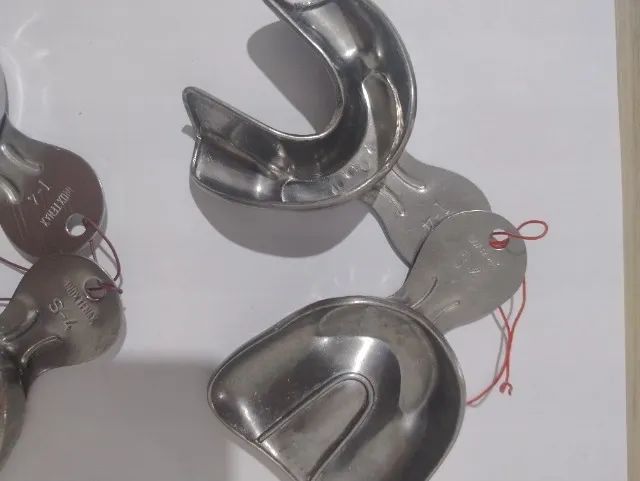 Moldeiras lisas em aço inox para prótese dentária  - Foto 3