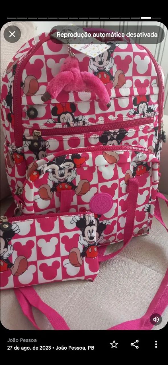 Volta às aulas(mochilas e estojos da kipling) - Foto 3