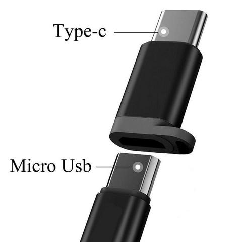 Adaptador tipo C para micro USB v8 Smartphone Com prendedor - Foto 2