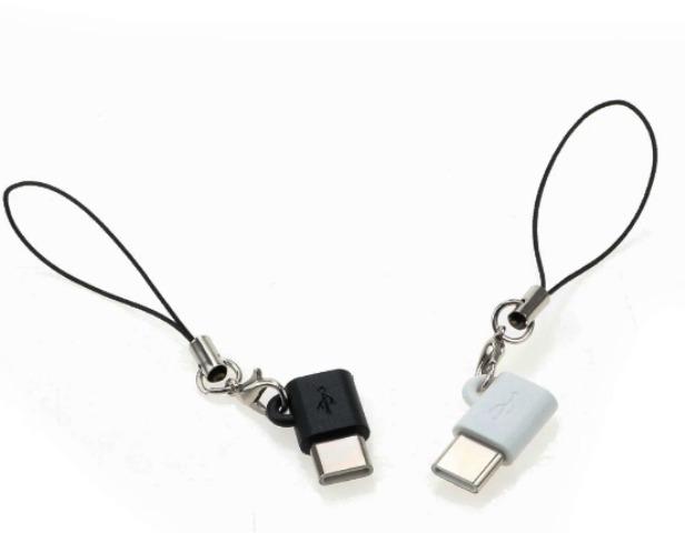 Adaptador tipo C para micro USB v8 Smartphone Com prendedor