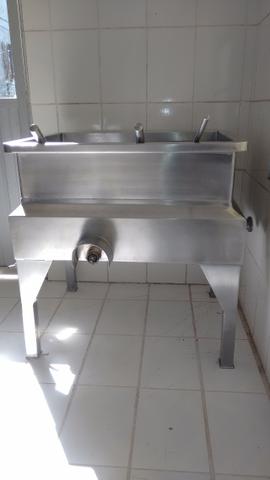Tanque para fazer queijo