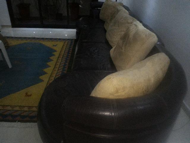 Sofá de Couro Original SEIS lugares - Foto 4