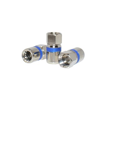 Conector de Compressão Tipo F RG6 Self-Install 