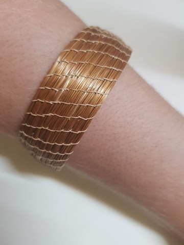 Bracelete Capim Dourado - Foto 2