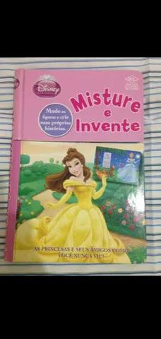 Livro Princesas Disney Misture e Invente crie sua história
