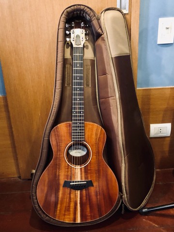 Taylor GS mini E- Koa - Tampo raro e lindíssimo - Foto 5