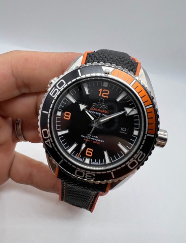 Relógio Omega SeaMaster Automático Laranja Novo