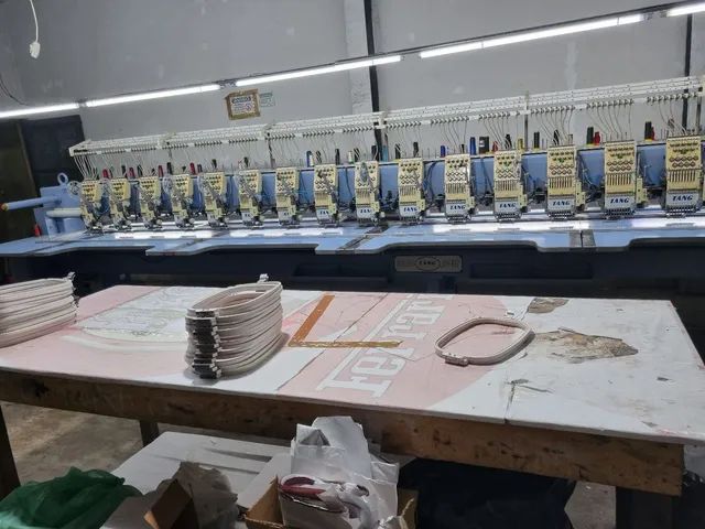 Maquina de bordado industrial tang 18 cabeças  - Foto 4