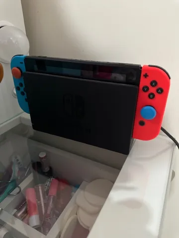 Nintendo Switch V1 Desbloqueado recheado de jogos e emuladores!! Só na