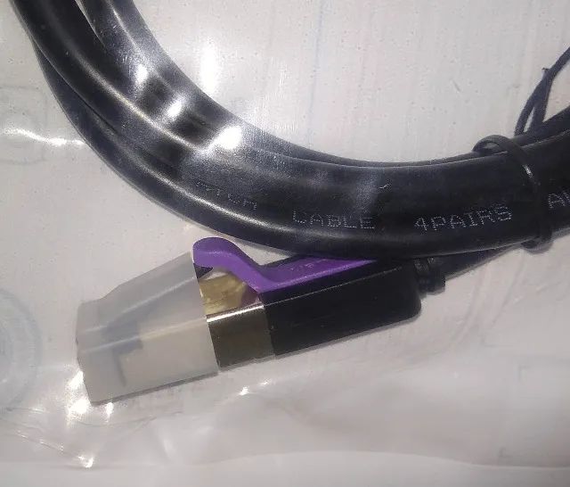 Cabo de Rede Cat7 10Gbps 1 Metro - Vention - Foto 4