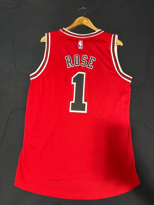 Regata Jersey Chicago Bulls Rose 1 - M - Foto 2