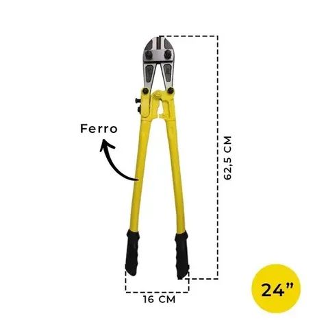 Alicate Corta Vergalhao 24" Id-4898a Ferro Idea Key - Foto 4