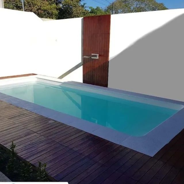 Piso Deck Cimentício Antiderrapante 50x50 Marrom - Foto 4