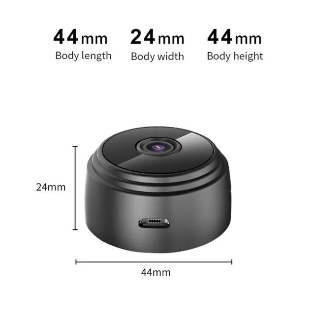 Mini Camera Espiâ Fty A9 Hd 1080p - Foto 3