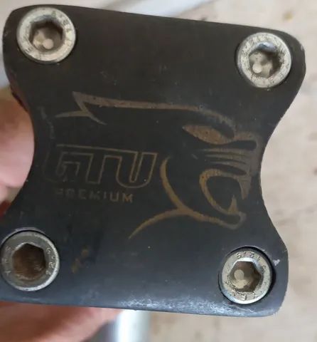 Mesa avanço suporte de bicicleta gtu alumínio  - Foto 4