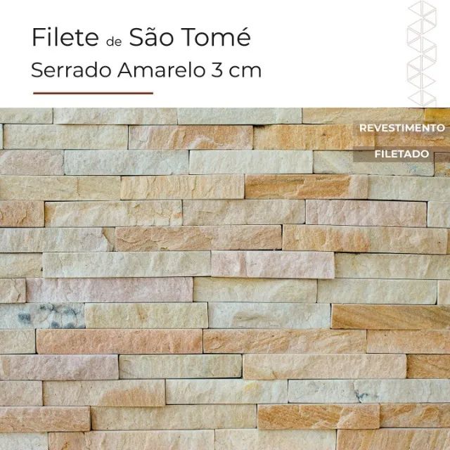 Pedra em Filete Canjiquinha São Tomé - Foto 4