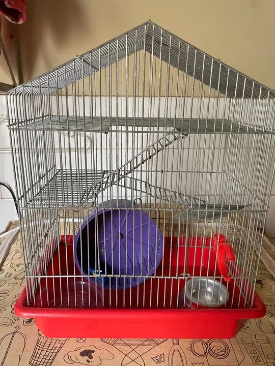 Gaiola para Hamster 3 Andares