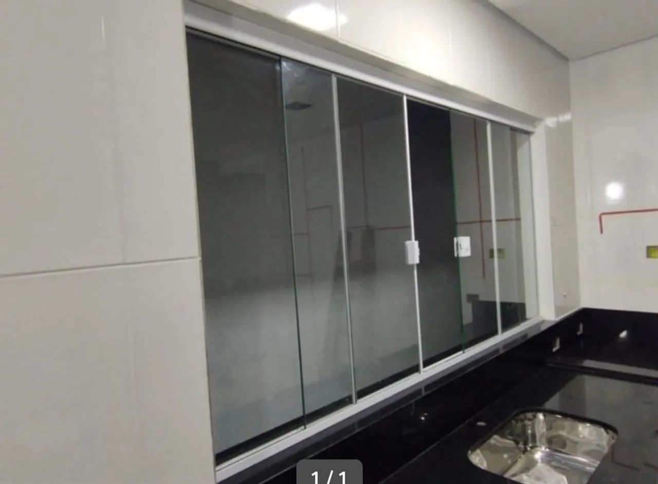 Jánela vidro temperado incolor 8mm  - Foto 6