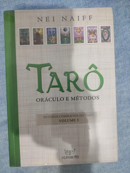 Kit LACRADO Trilogia Estudos Completos Do Tarô - 3 Volumes - Nei Naiff