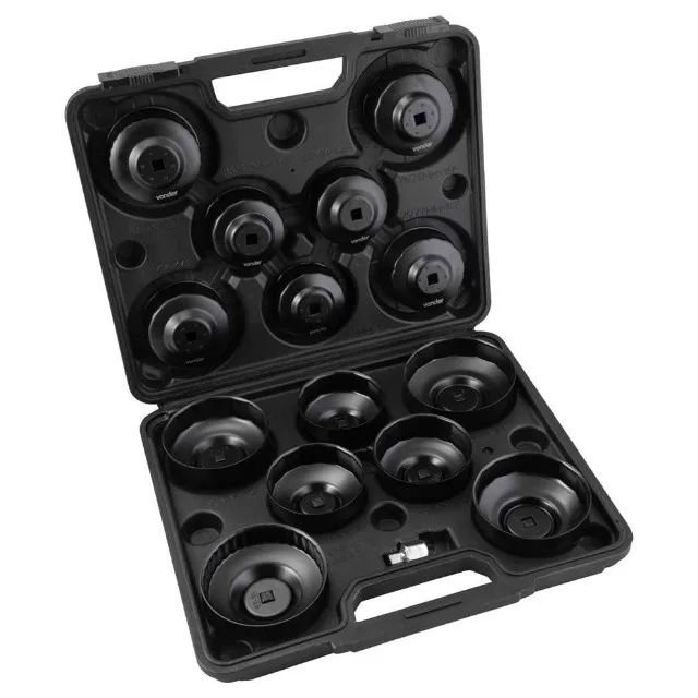 Jogo Saca Filtro de Oleo Motor Com 15 Peças Vonder - Foto 3