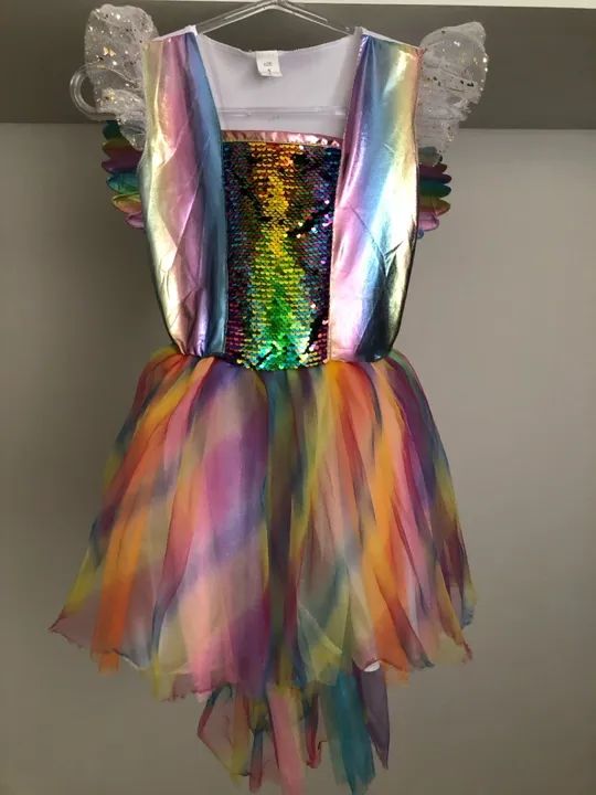 Fantasia de Unicórnio Infantil veste 4 a 7 anos - Foto 6