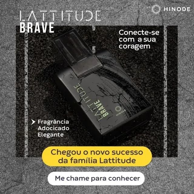 Lançamento Hinode Perfume Lattitude Brave 2024