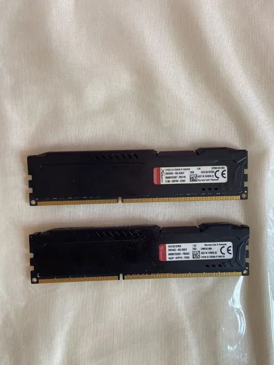 Memória RAM HyperX Fury DDR3 8GB 1600MHz - Foto 2