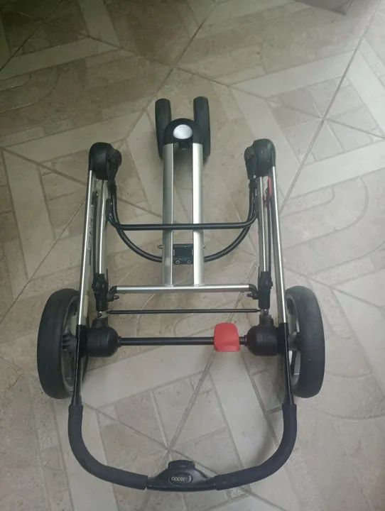 Carrinho de bebê Kiddo + bebê conforto  - Foto 5