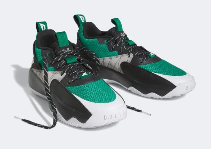 Tênis Basquete Adidas Dame Extply 2.0 - Verde+Branco 43 BR
