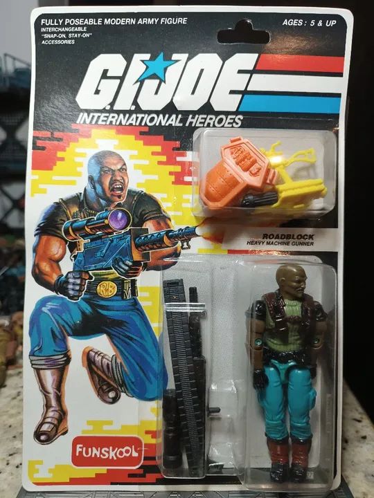 GI JOE/COMANDOS EM AÇÃO/ROADBLOCK