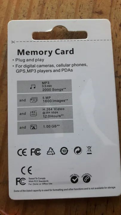 Cartão memoria 256g ou 512g + adaptador  - Foto 3