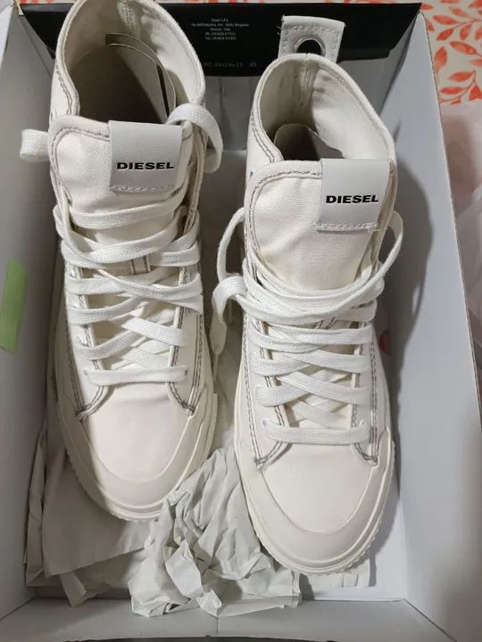 Tênis Diesel Branco - Foto 2