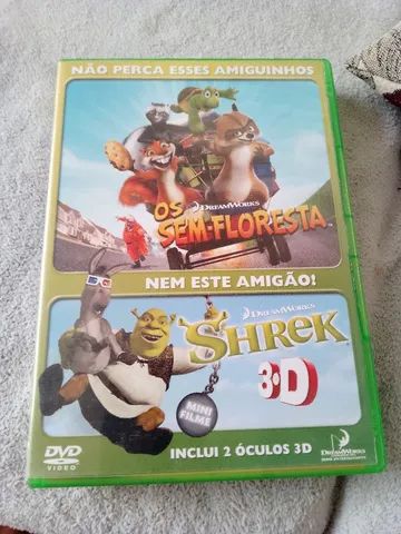 Dvd os sem floresta + dvd curta Shrek 3d (aceito olxpay)