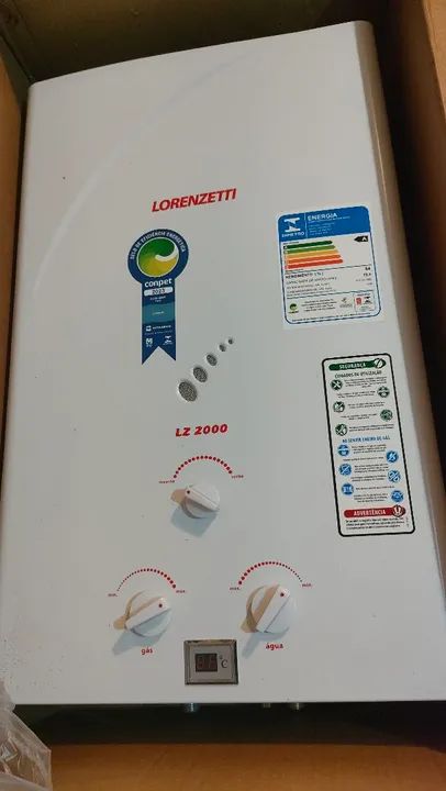 Aquecedor de Água Lorenzetti Lz 2000. GLP 