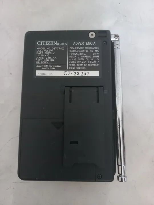 Mini tv Citizen analógica para colecionadores  - Foto 2