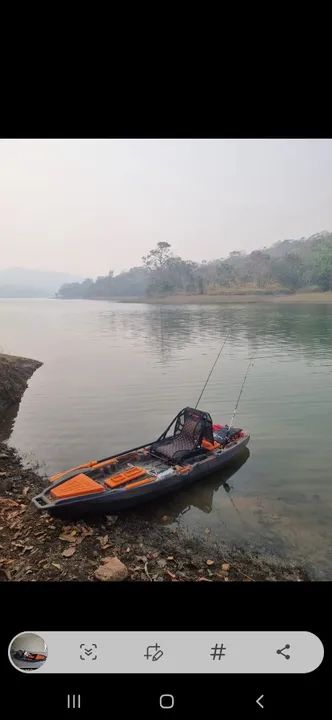 Caiaque para pesca