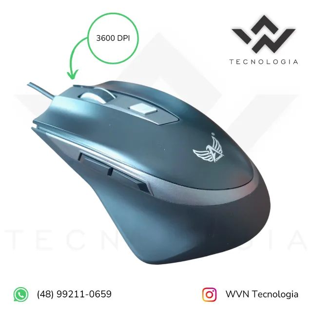Mouse gamer 3600 DPI Altomex A-G701