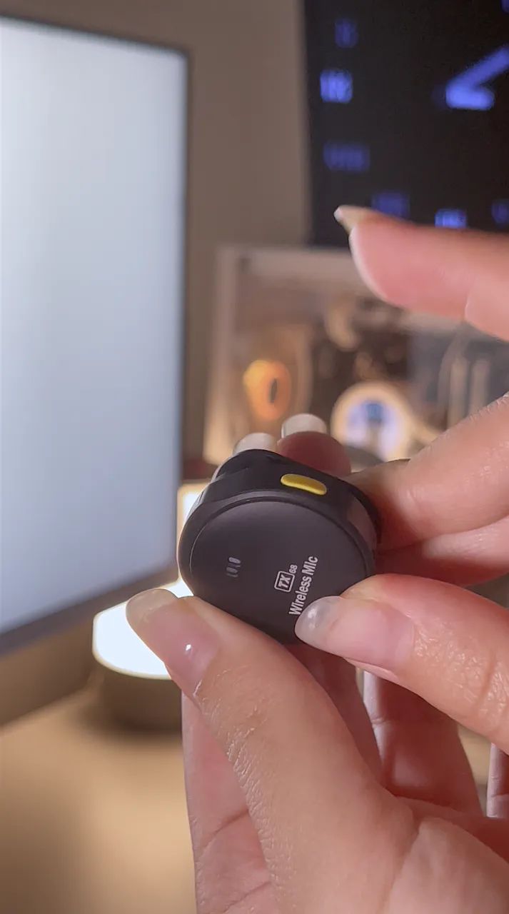 *NOVO* Microfone de Lapela sem fio - iPhone/Android Profissional Magnético - Foto 4