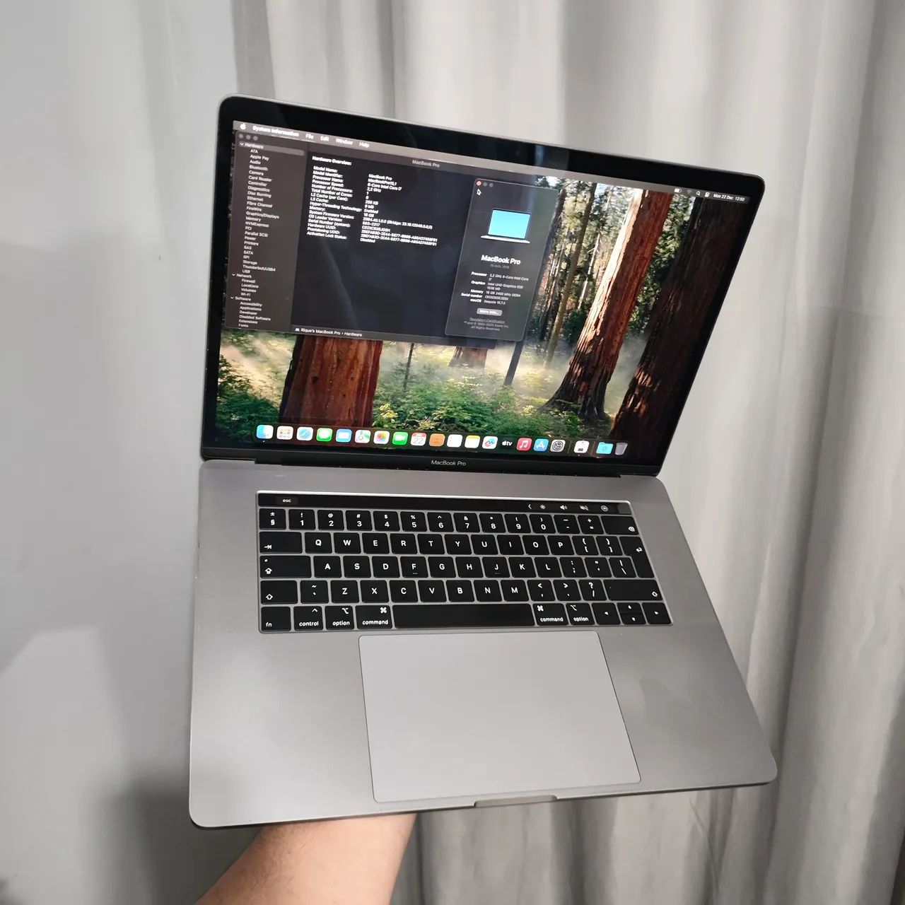 MacBookPro 2018 512GB メモリ16GB Touch Bar Restored 2018 Apple MacBook Pro Touch Bar (15.4 Inch, Space Gray,