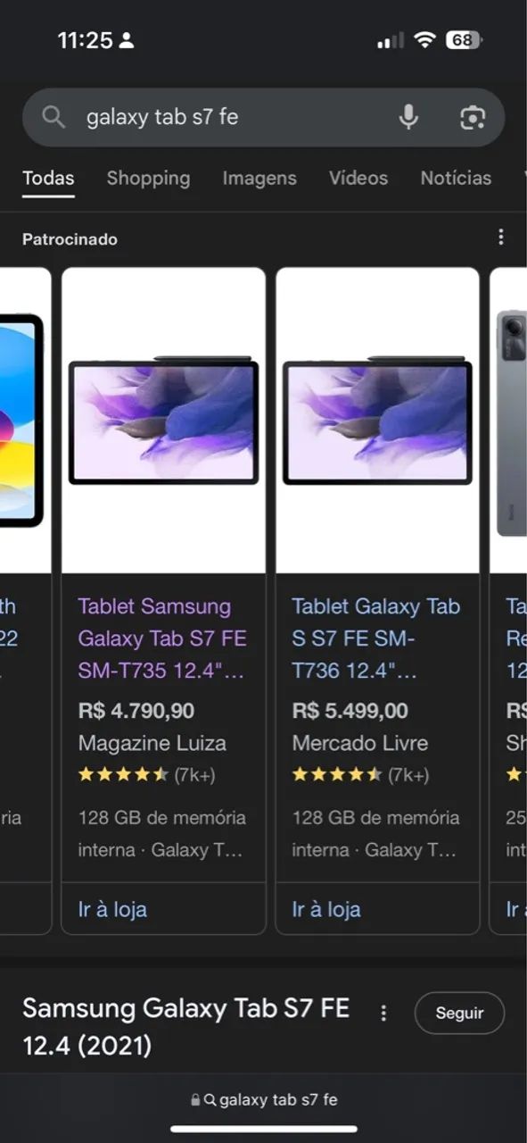 Tablet Samsung Galaxy Tab S7 FE 12,4? - Foto 5